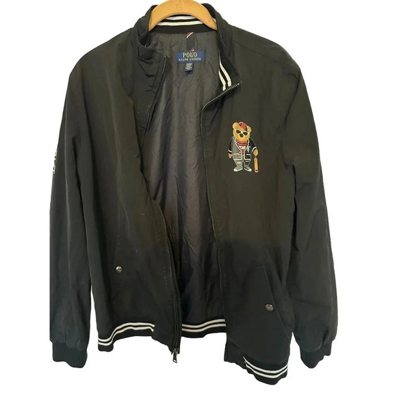 Polo Ralph Lauren punk bear RARE Jacket Size XL18/20 - Picture 13 of 15